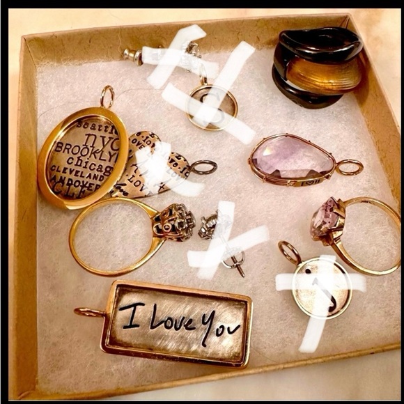 Various Heather B. Moore charms/alexis bittar ring. So many great options. - Picture 1 of 2